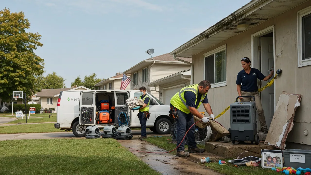 Water Damage Restoration in North Street, MI near me